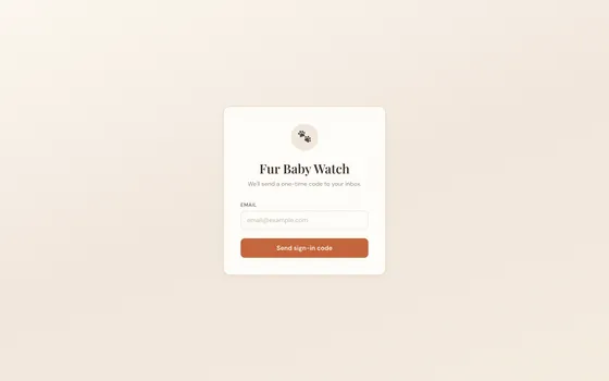 Screenshot of the Remy Bubba Alert app